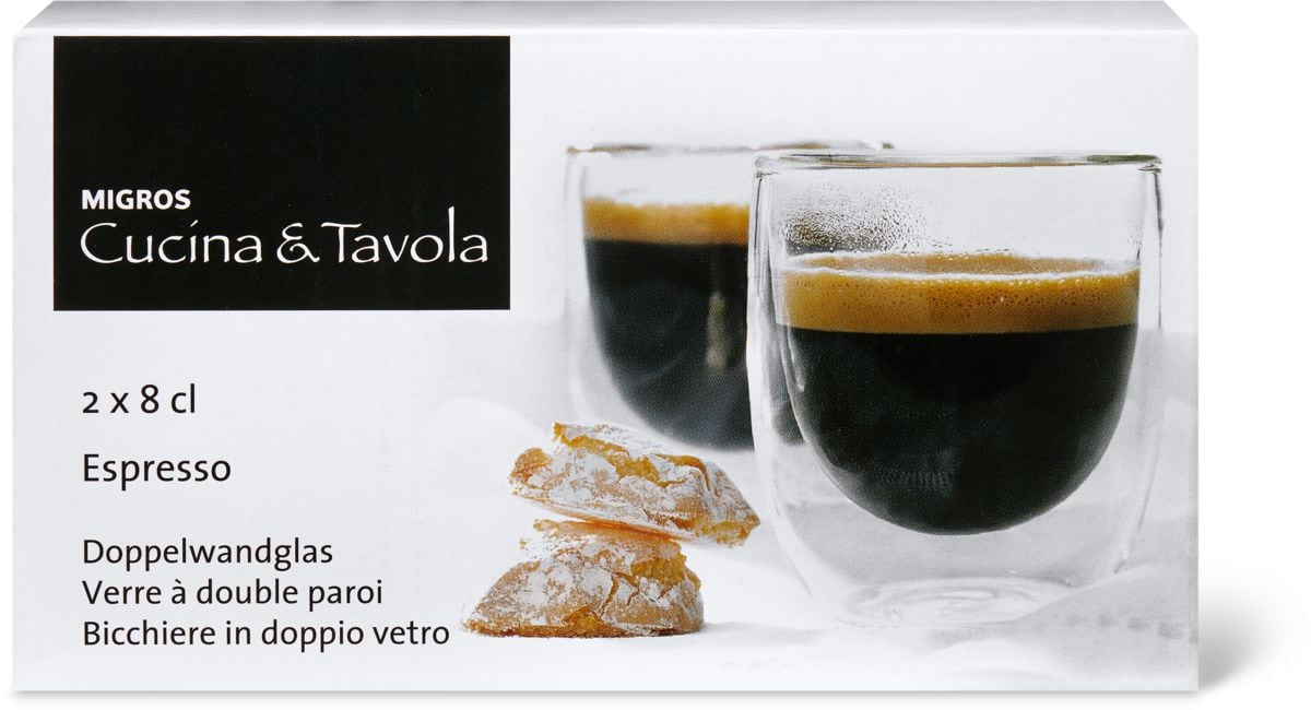 Cucina & Tavola Espressoglas (0.08 l 2 x) kaufen