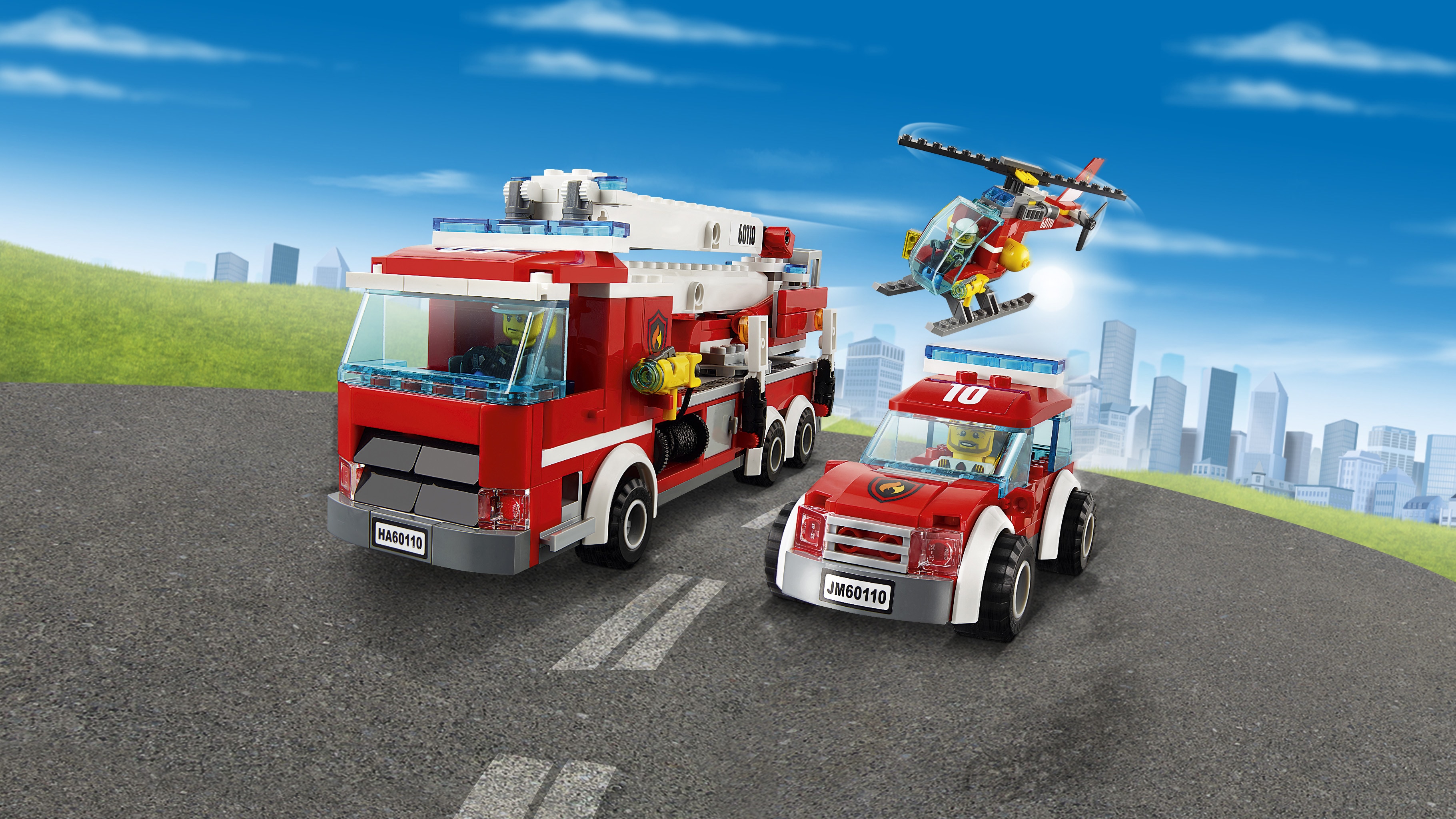 Lego fire 2025 station 60110