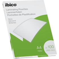 Ibico Feuille de plastification (A4, 100 pièce(s), 100 µm)