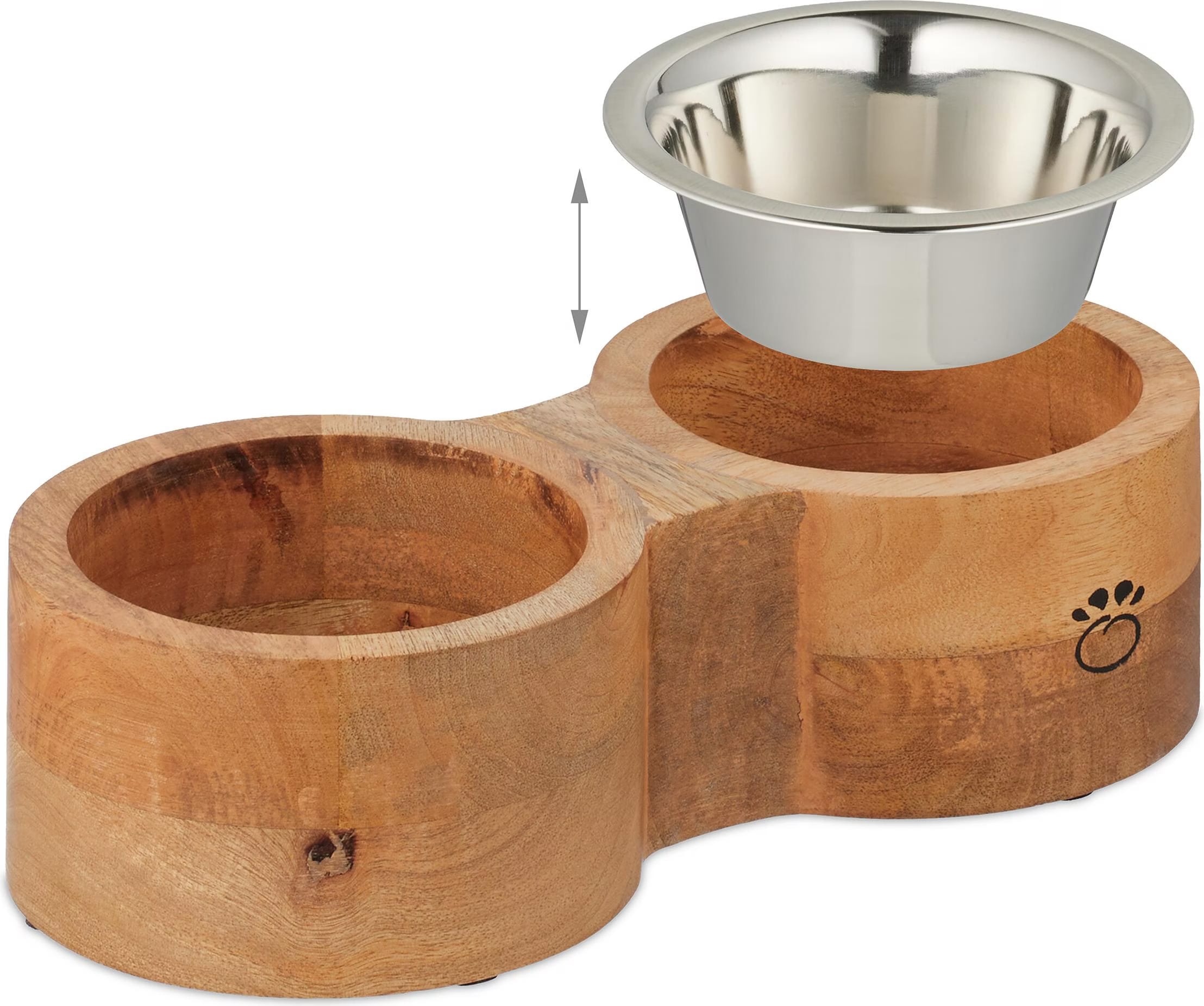 Comparer les prix de Relaxdays Support--gamelles (0.35l), Gamelle