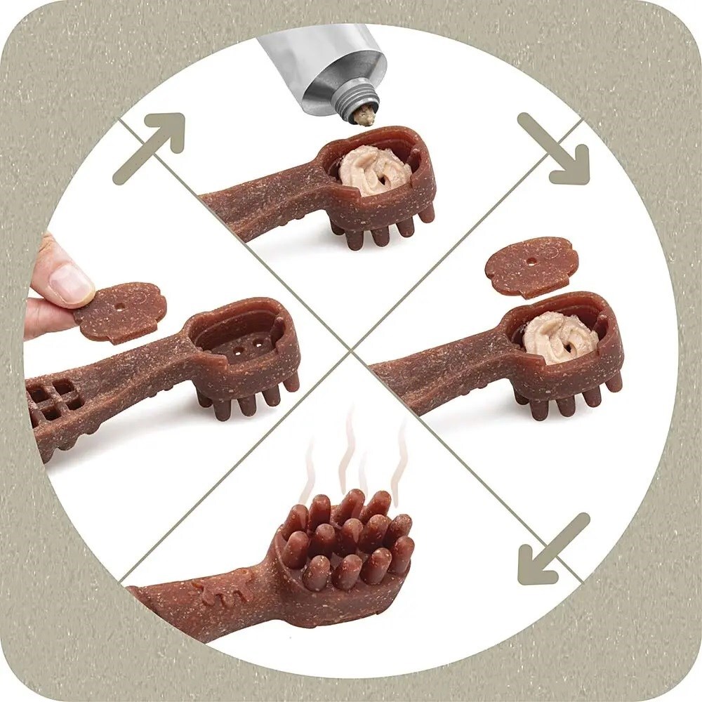 Ferplast Toothbrush Yucca - lot : 3 x taille S