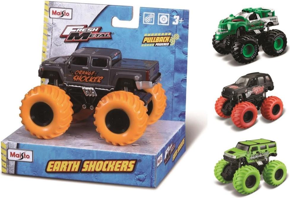Maisto Earth Shockers with pullback motor assorted buy at Galaxus