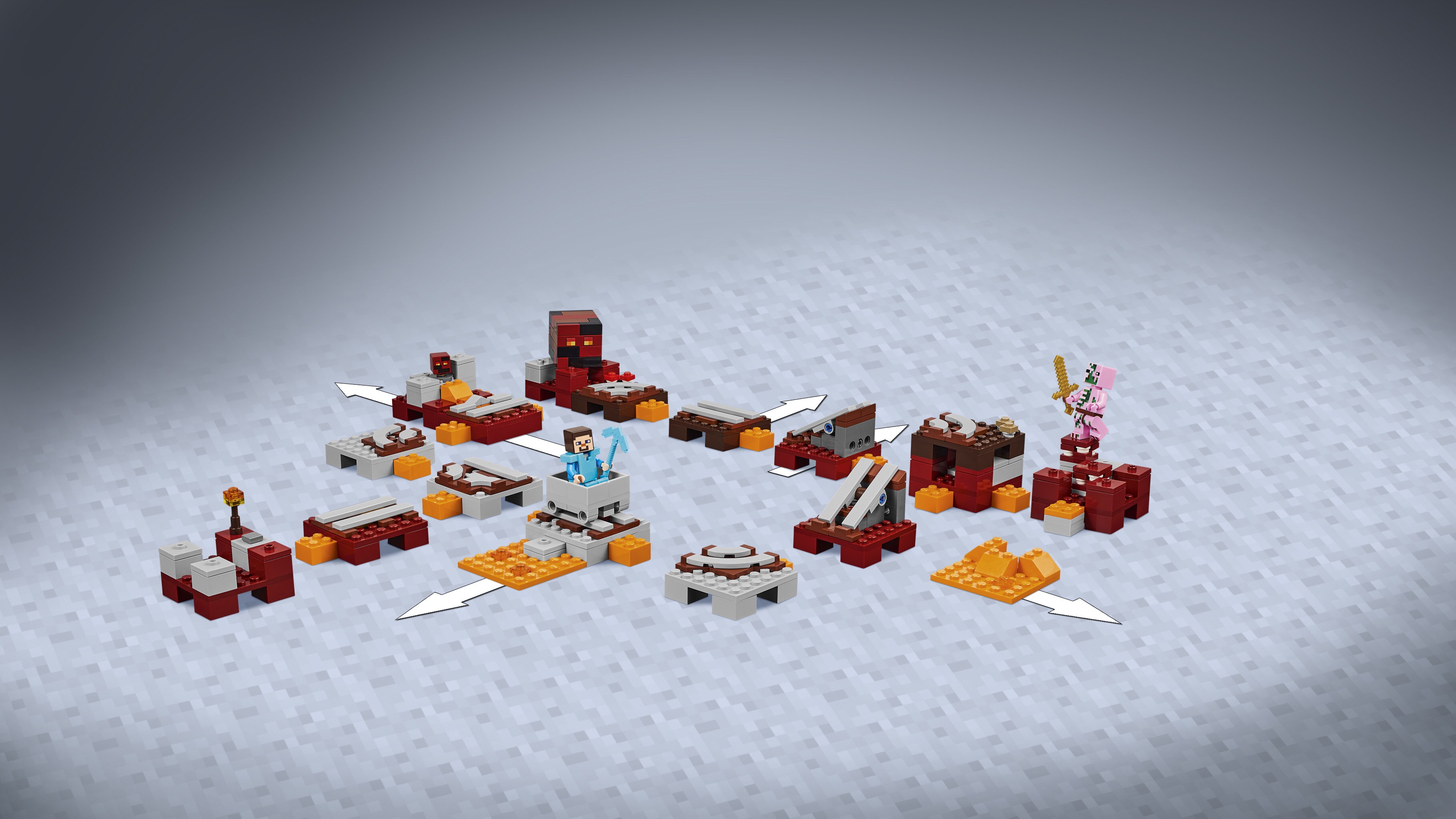 LEGO The Nether railway 21130 LEGO Minecraft buy at Galaxus
