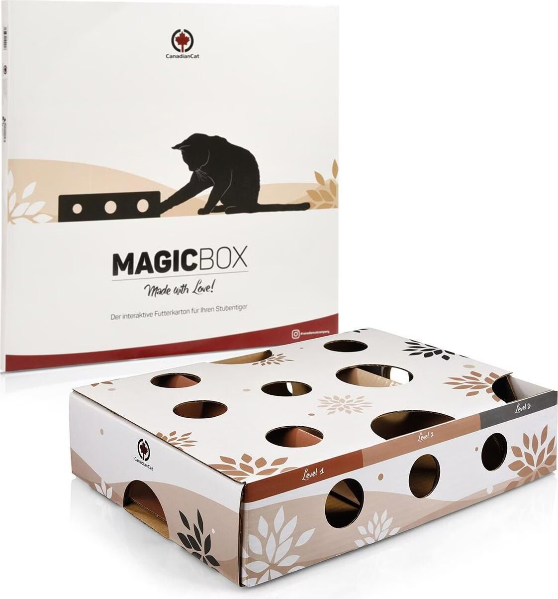 Meilleurs prix pour Jeu d'intelligence CanadianCat Company MagicBox pour chat - 1 jouet