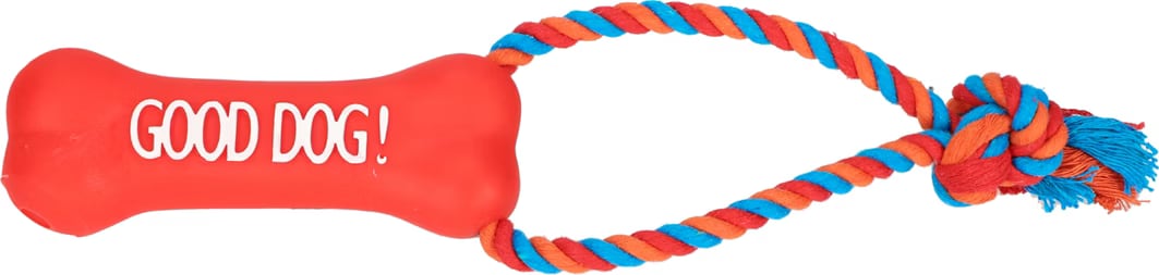 Comparer les prix de Red Dingo DINGO Rope with blue bone - Jouet pour chiens - 13 cm, Jouets pour chien