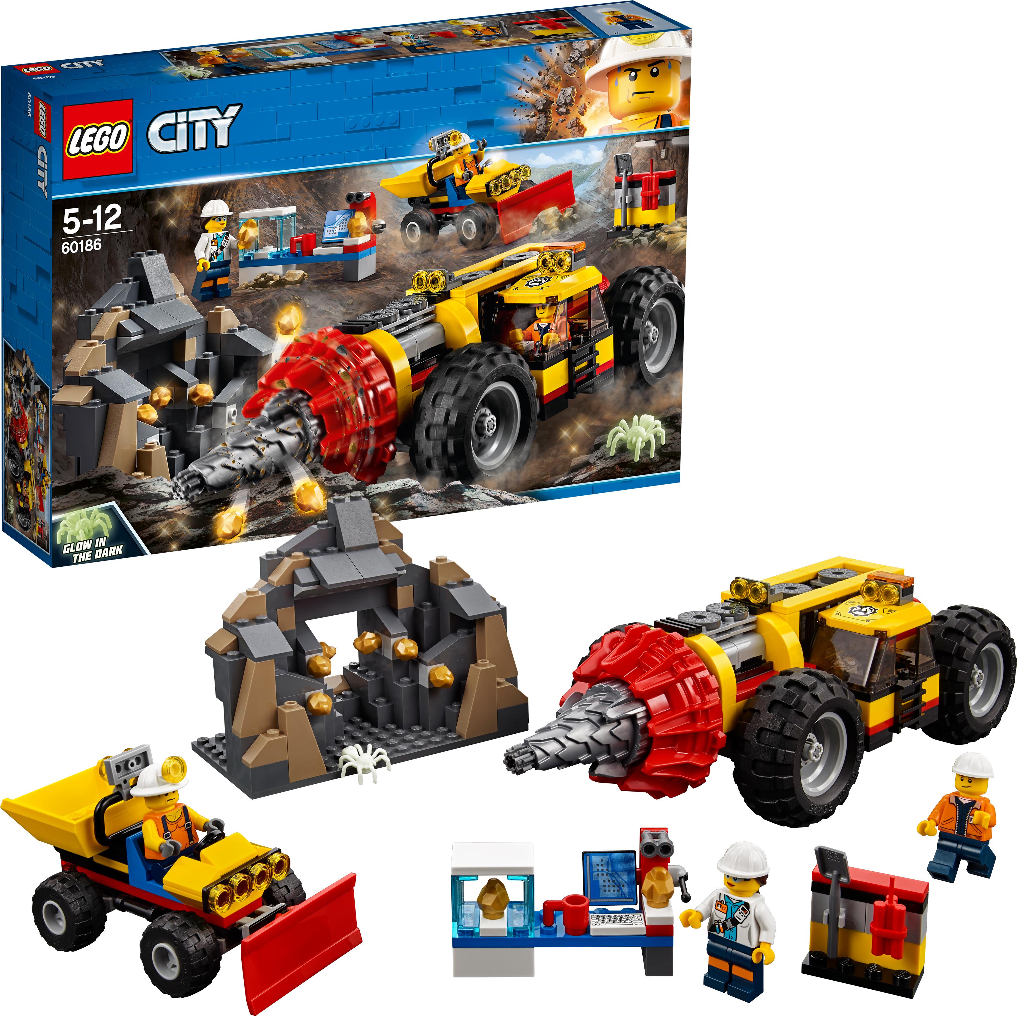 LEGO Schweres Bohrgerat fur den Bergbau 60186 LEGO City Galaxus
