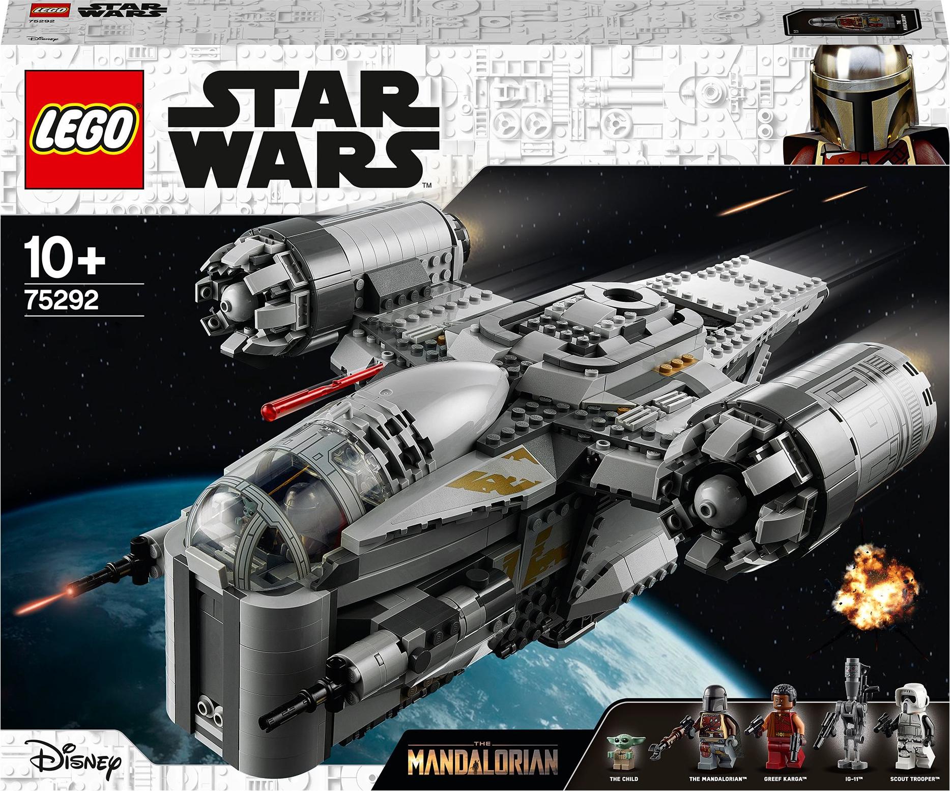 LEGO The Mandalorian Bounty Hunter Transporter 75292 LEGO Star Wars LEGO Rare Sets Galaxus
