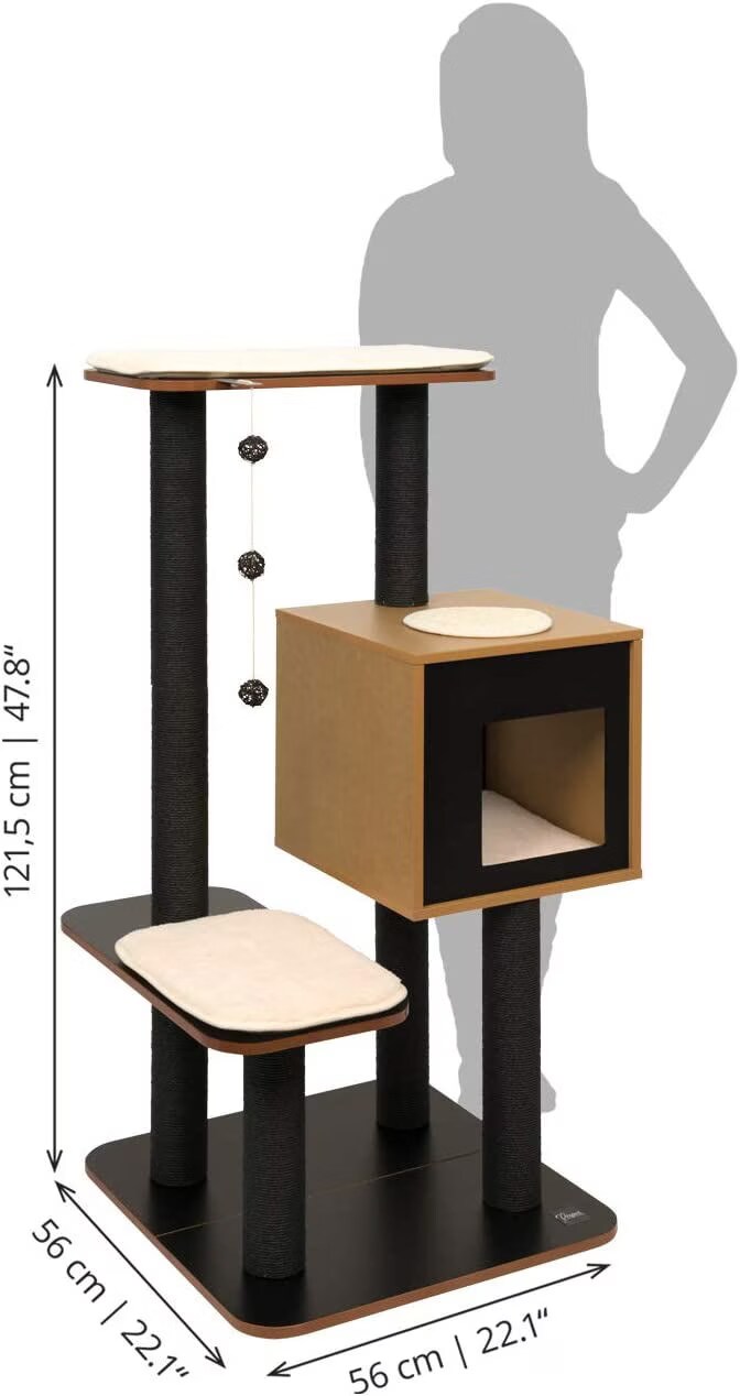 Arbre à chat Vesper V-High Base Black