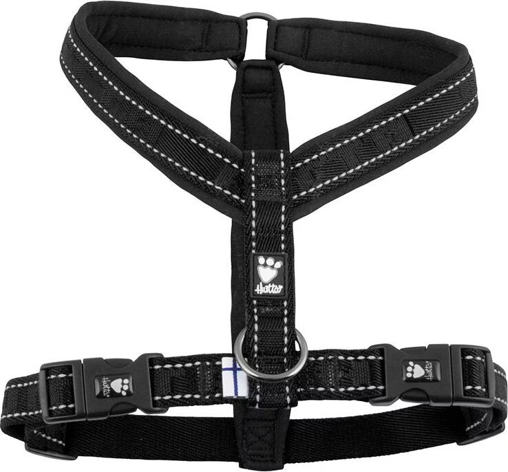 Comparer les prix de Hurtta Casual Y-harness raven 55 cm (Chien), Collier + laisse
