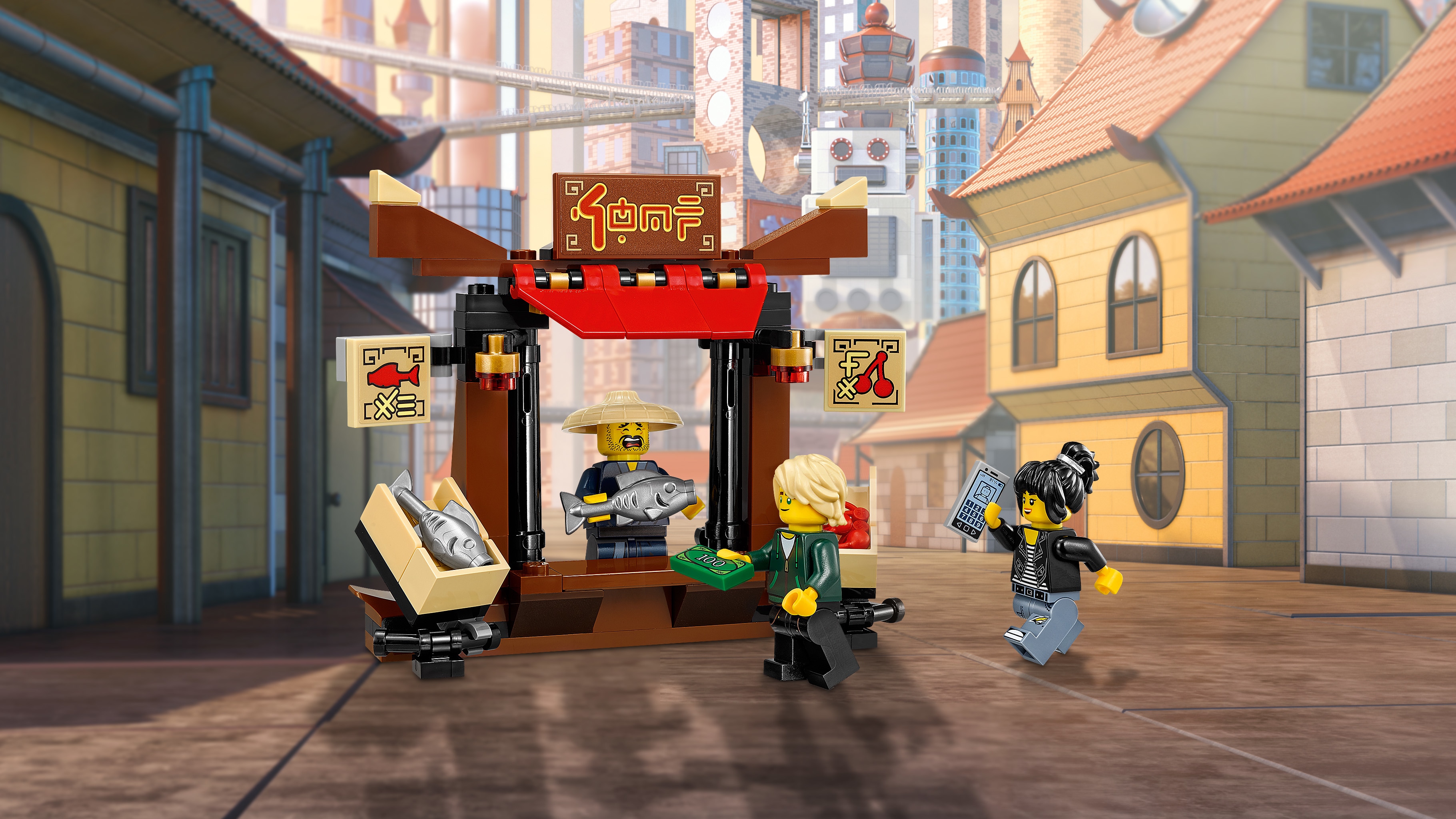 Lego 70607 the lego ninjago movie city chase clearance
