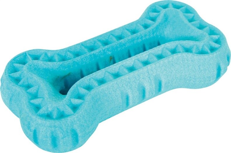 Comparer les prix de Jouet Tpr Os Moos - Turquoise - Zolux - 13 Cm