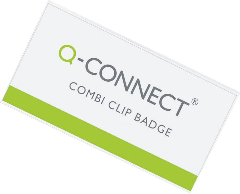 Q-Connect Namensschilder mit Kombiklemme kaufen