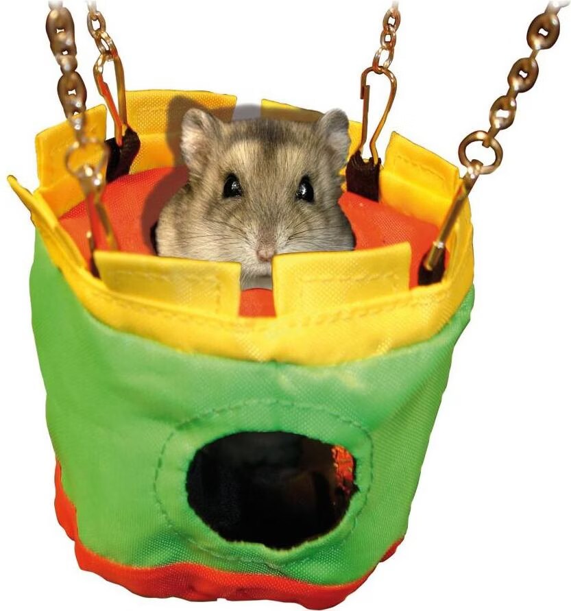 Comparer les prix de Karlie Maison pour hamsters Nylon Chateau, Équipement cage pour rongeurs