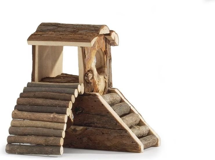 Comparer les prix de Beeztees BZ TOUR DE JEUX EN BOIS 17X11X15, quipement cage pour rongeurs