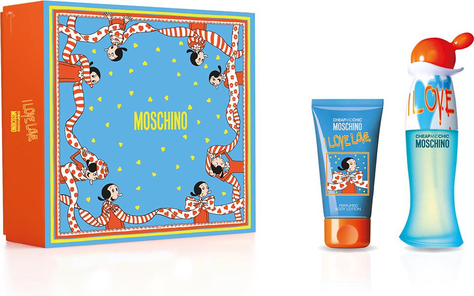 Moschino i love love gift set shop