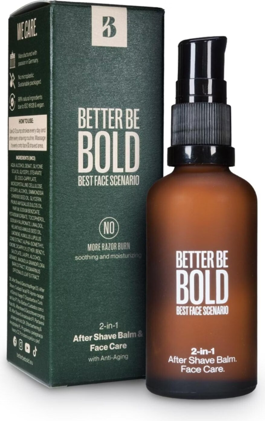 Better be bold 2-in-1 Aftershave Balm Face Care buy at Galaxus