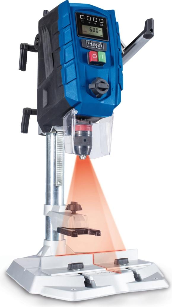 Scheppach digital pillar drill top