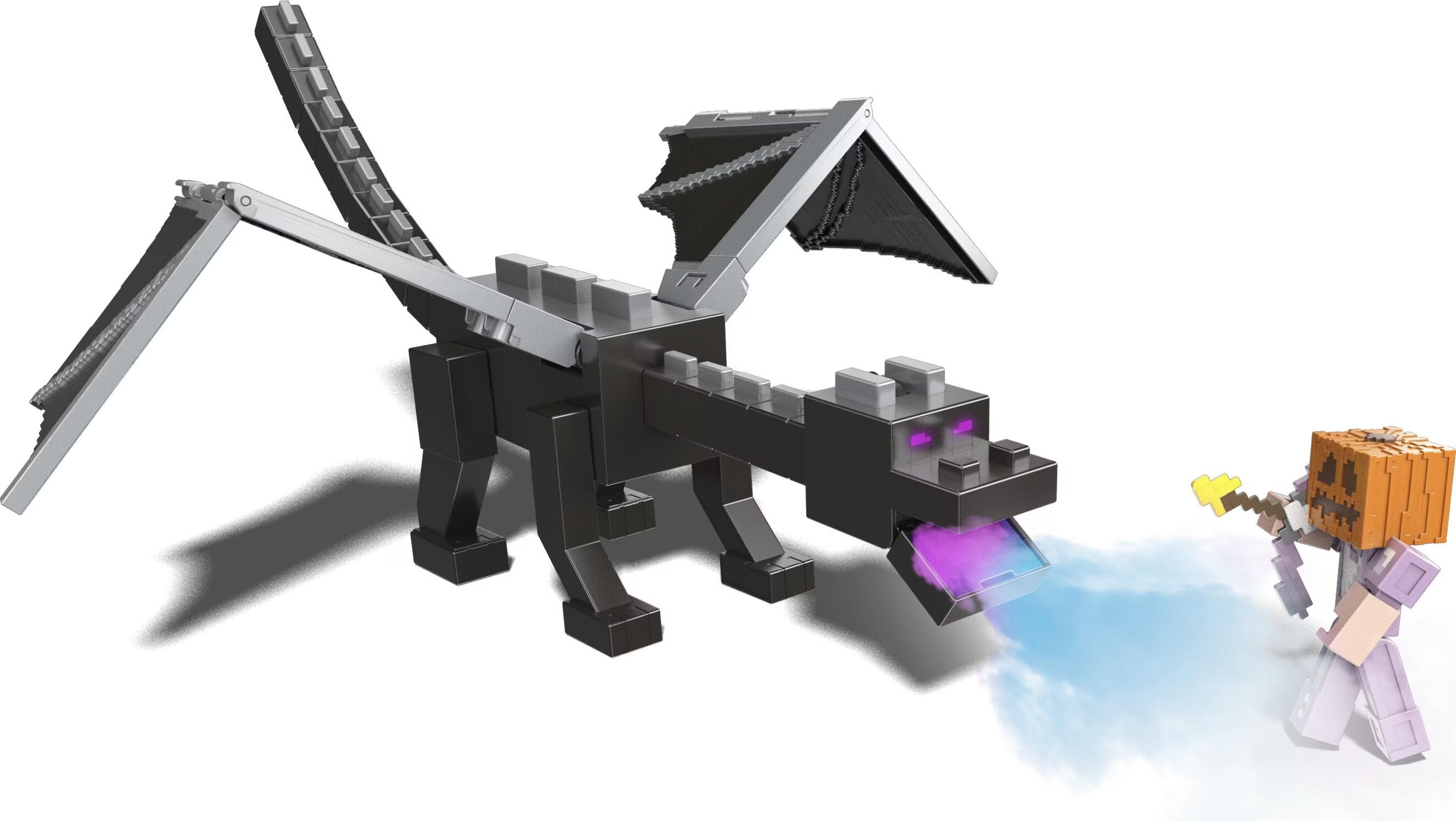 ゲームキャラクター Minecraft 15th Anniversary Ender Dragon Minecraft Ender Dragon 15th Anniversary Edition Action Figure