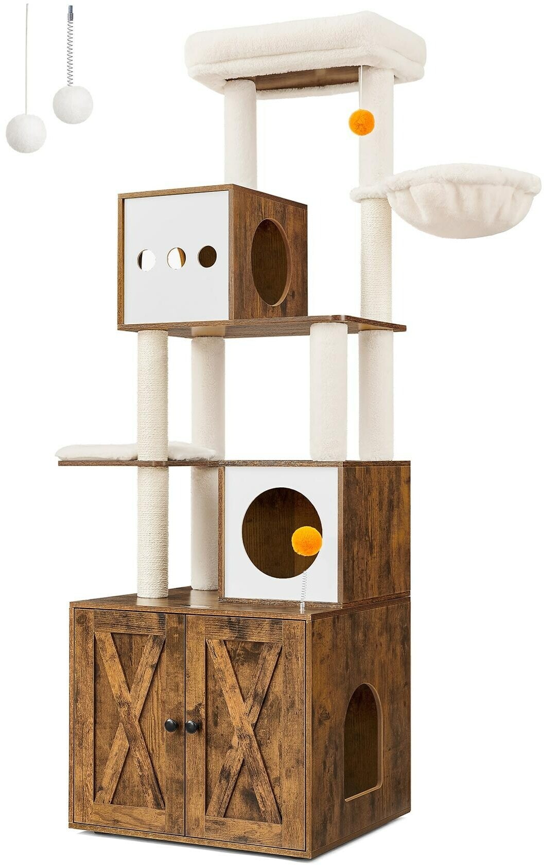 Comparer les prix de Feandrea Jingle (185cm, Auburn), Arbre  chat