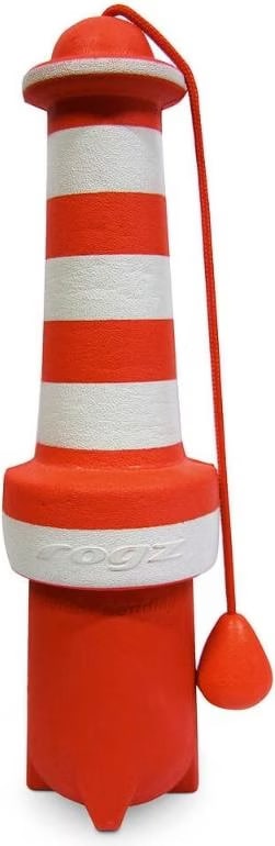 Comparer les prix de Rogz Jouet pour chien Lighthouse 23cm (Jouets flottants), Jouets pour chien