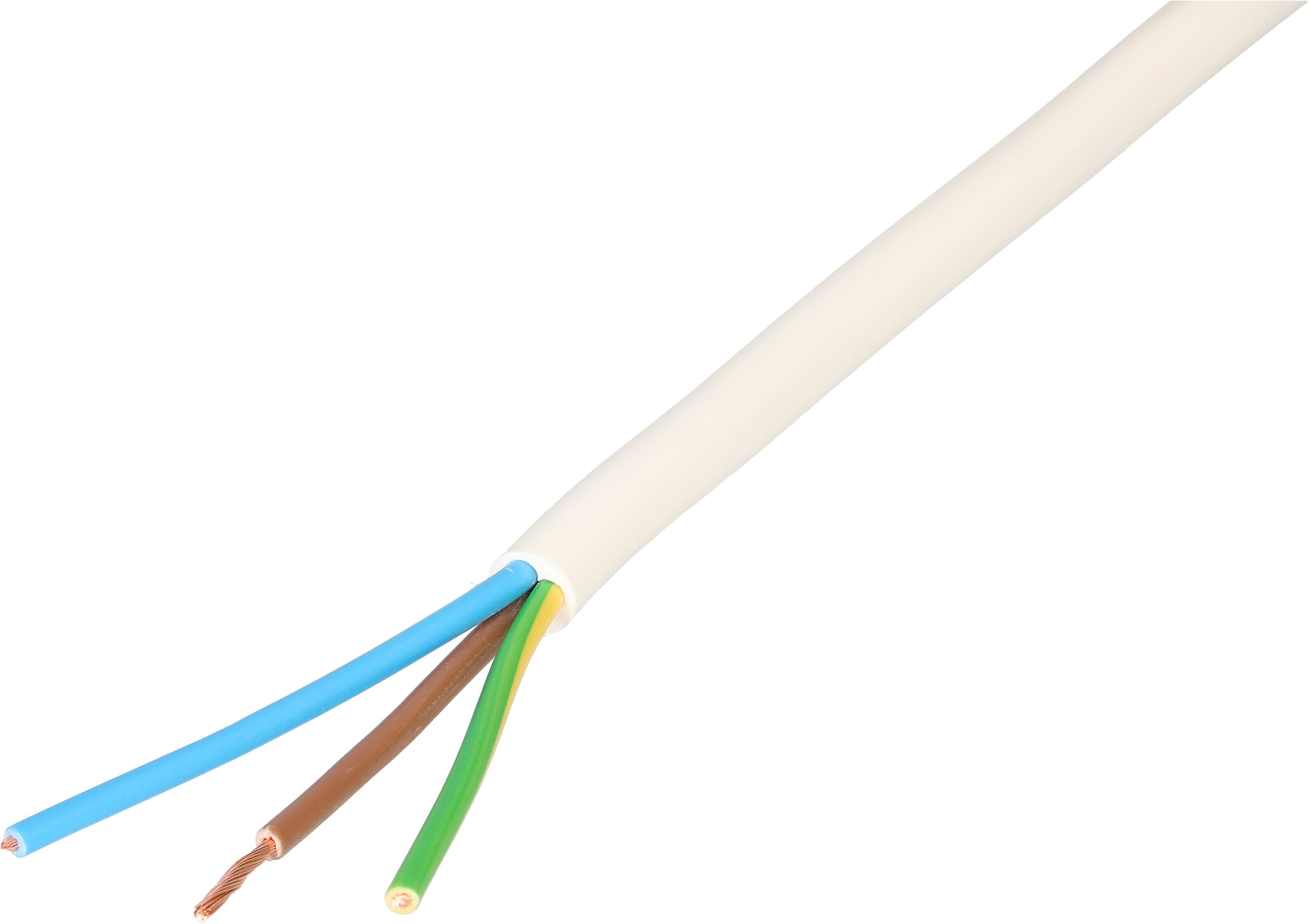 Max Hauri Kabel TD 3x1 weiss 20m kaufen