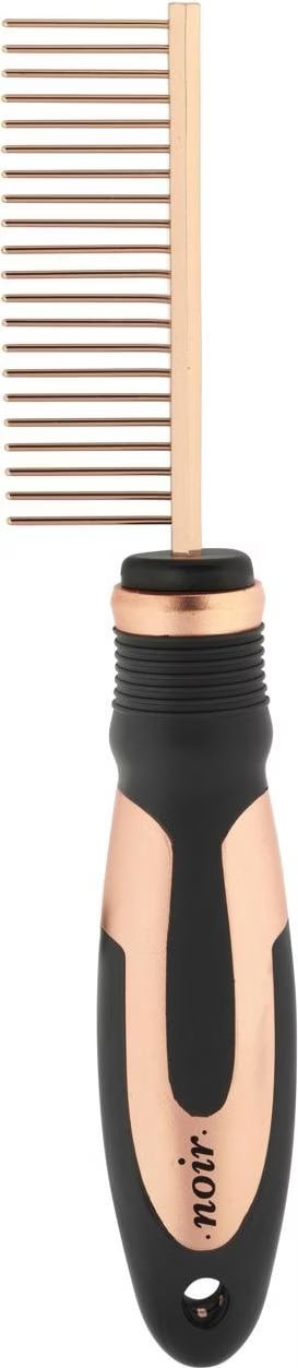 Meilleurs prix pour EBI Noir Detangling Comb M 21 Pins (Chien), Produits de soins pour animaux