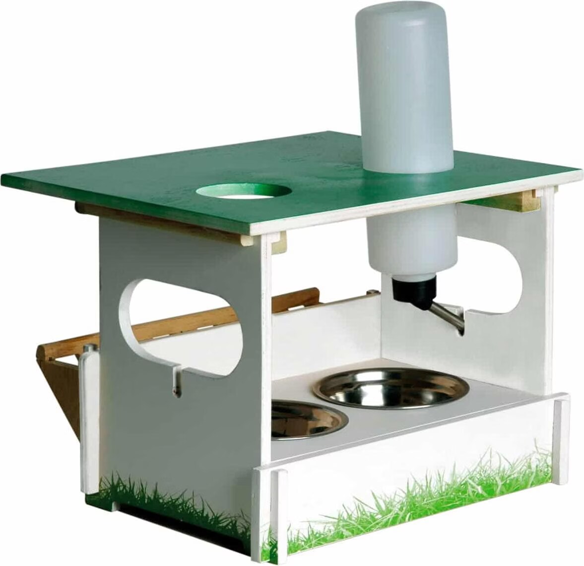 Comparer les prix de Dobar Futterbar dobar Hopsi fr Nager inkl. Npfe, Heuraufe und Trinkflasche 31 x 25 x 21,5 cm, quipement cage pour rongeurs