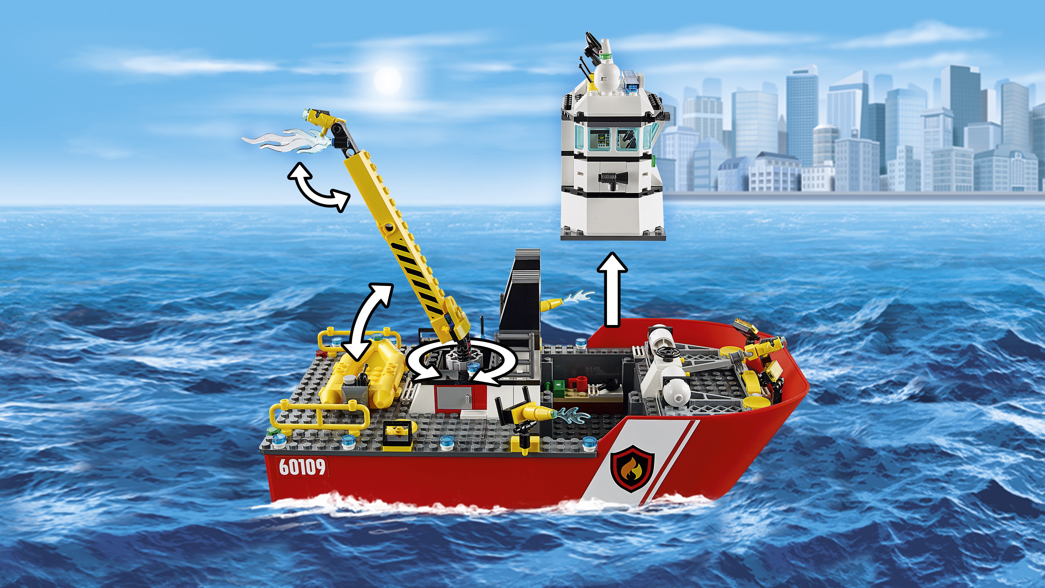 Lego city shop 60109 cena