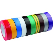 Cimco Insulating tape (15 mm, 10 m, 10 Piece)