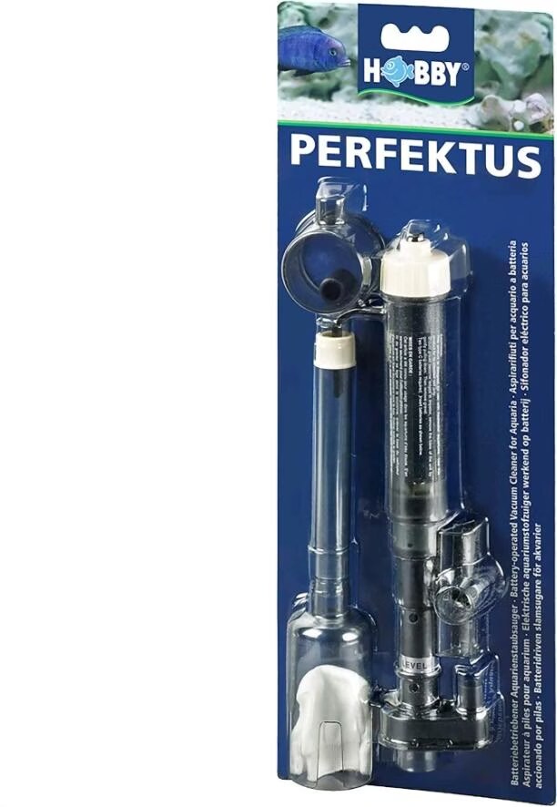 Hobby Aspirateur à batterie Perfektus (Entretien de l'eau de l'aquarium, Aspirateur inférieur), Entretien de l'aquarium