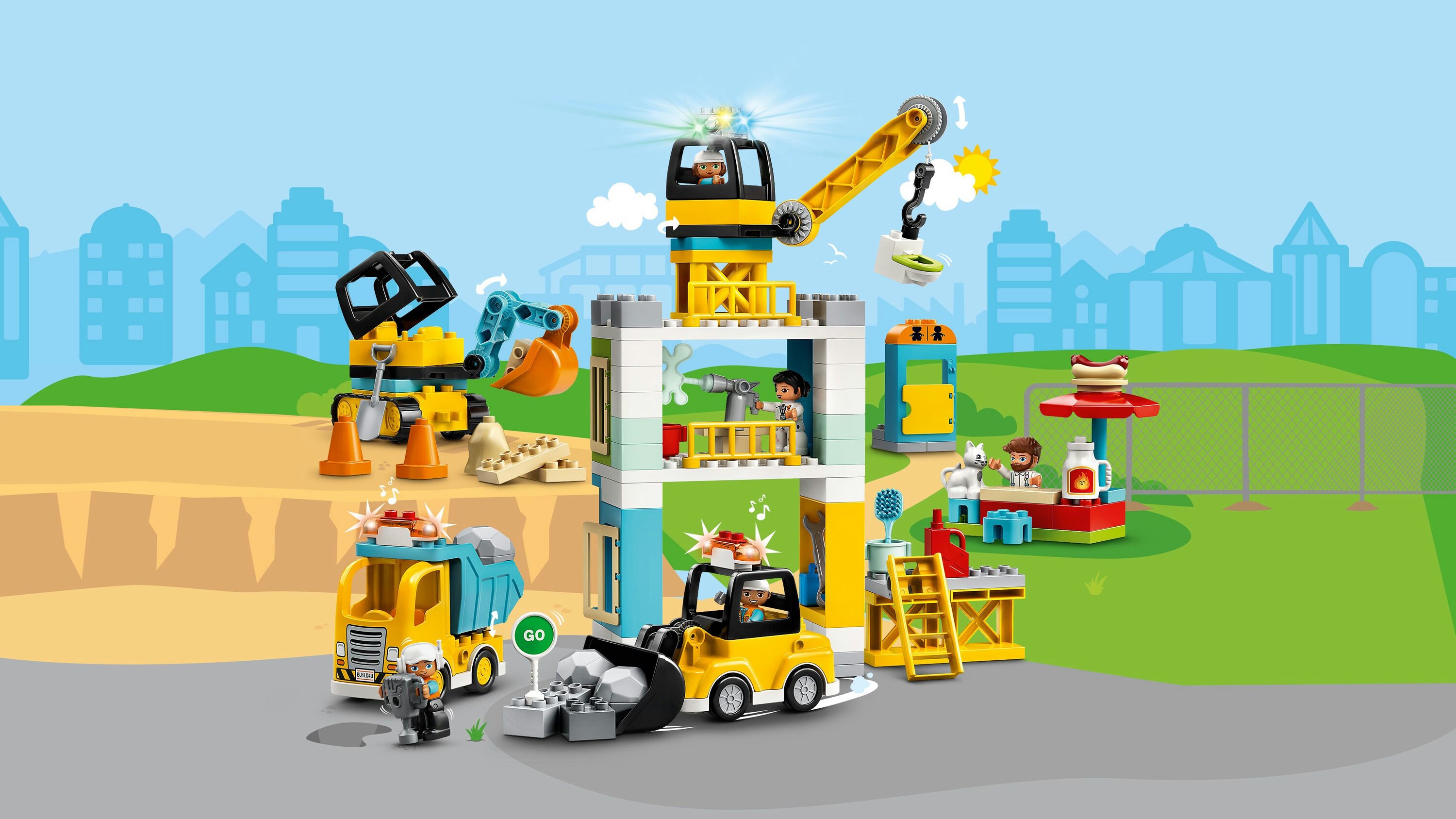 Duplo crane set cheap