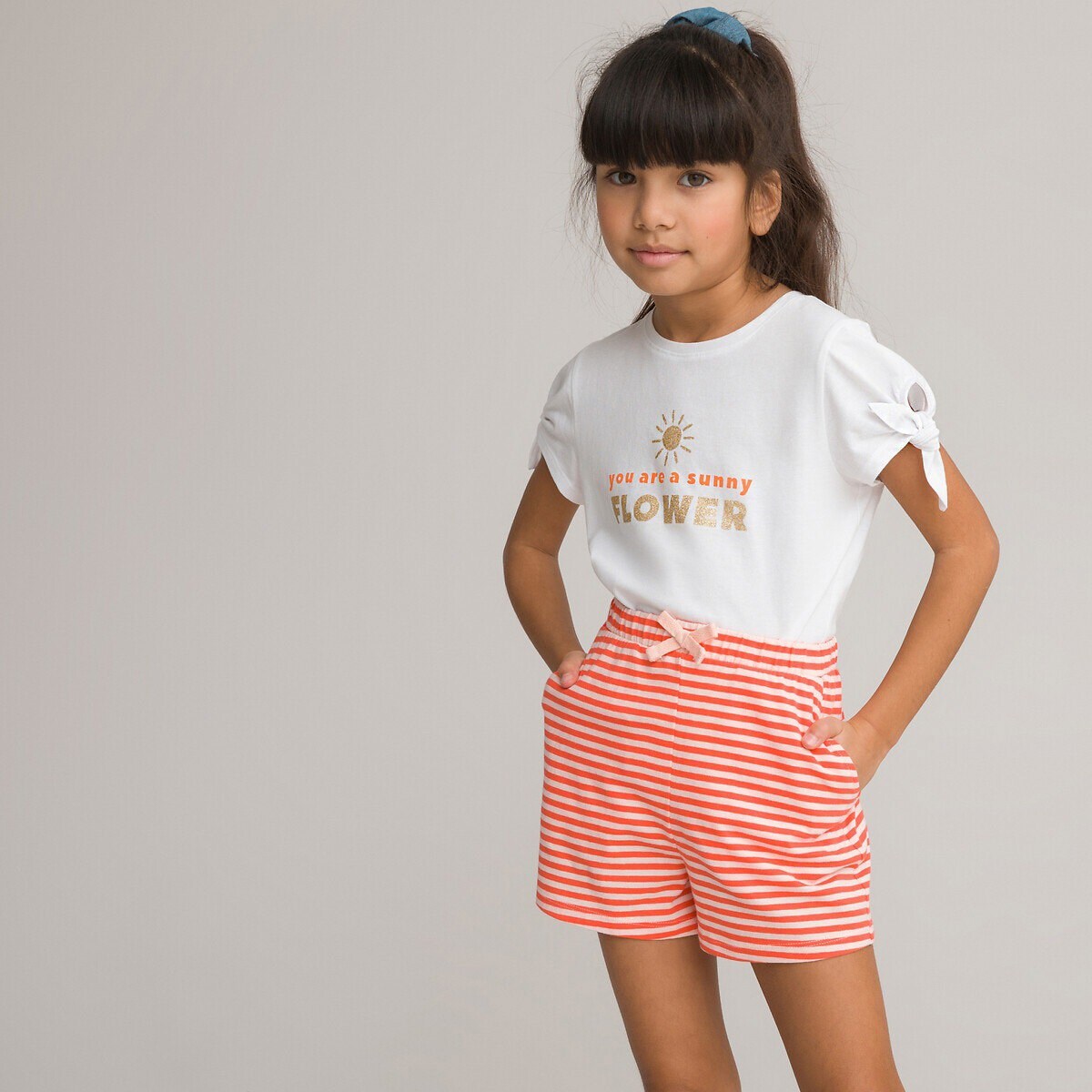 La Redoute Collections T-Shirt mit glitzerndem Messageprint (128) Galaxus