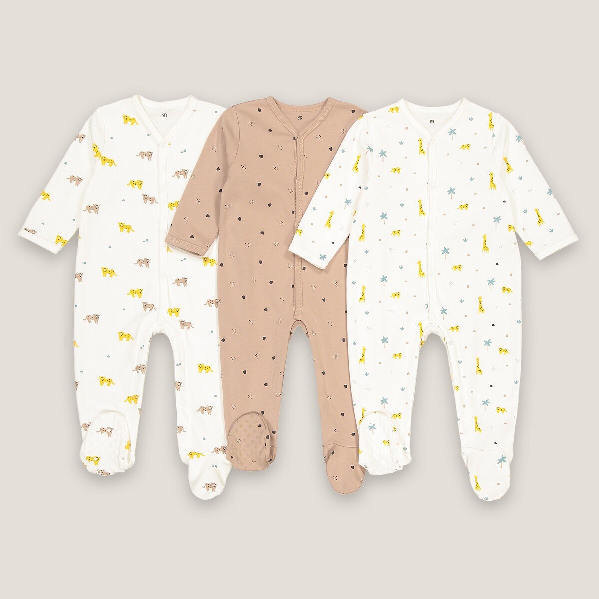 La Redoute Collections 3er-Pack Strampler aus Baumwolle (68) Galaxus