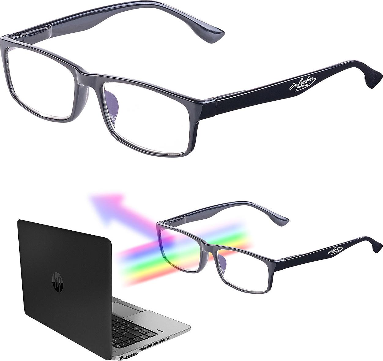 Infactory Lunettes ecran avec filtre anti lumiere bleue 3 5 dioptries Galaxus