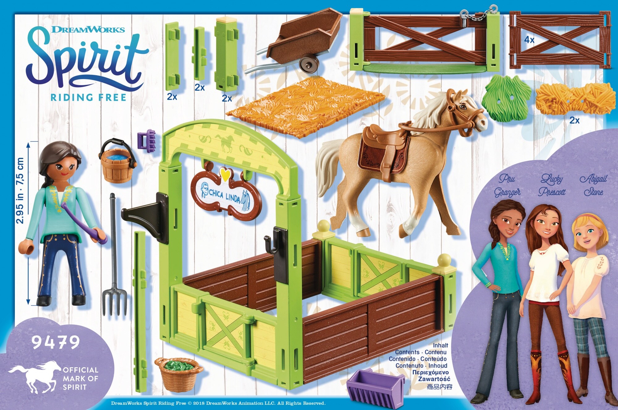 Playmobil spirit pru and chica linda discount