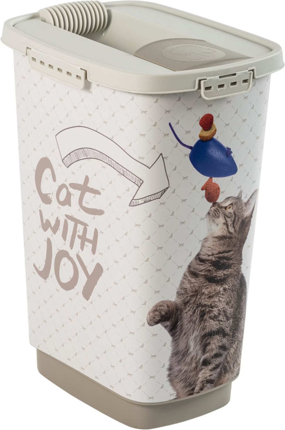 Comparer les prix de ROTHO Container Croquettess Joy pour chat - 25 L