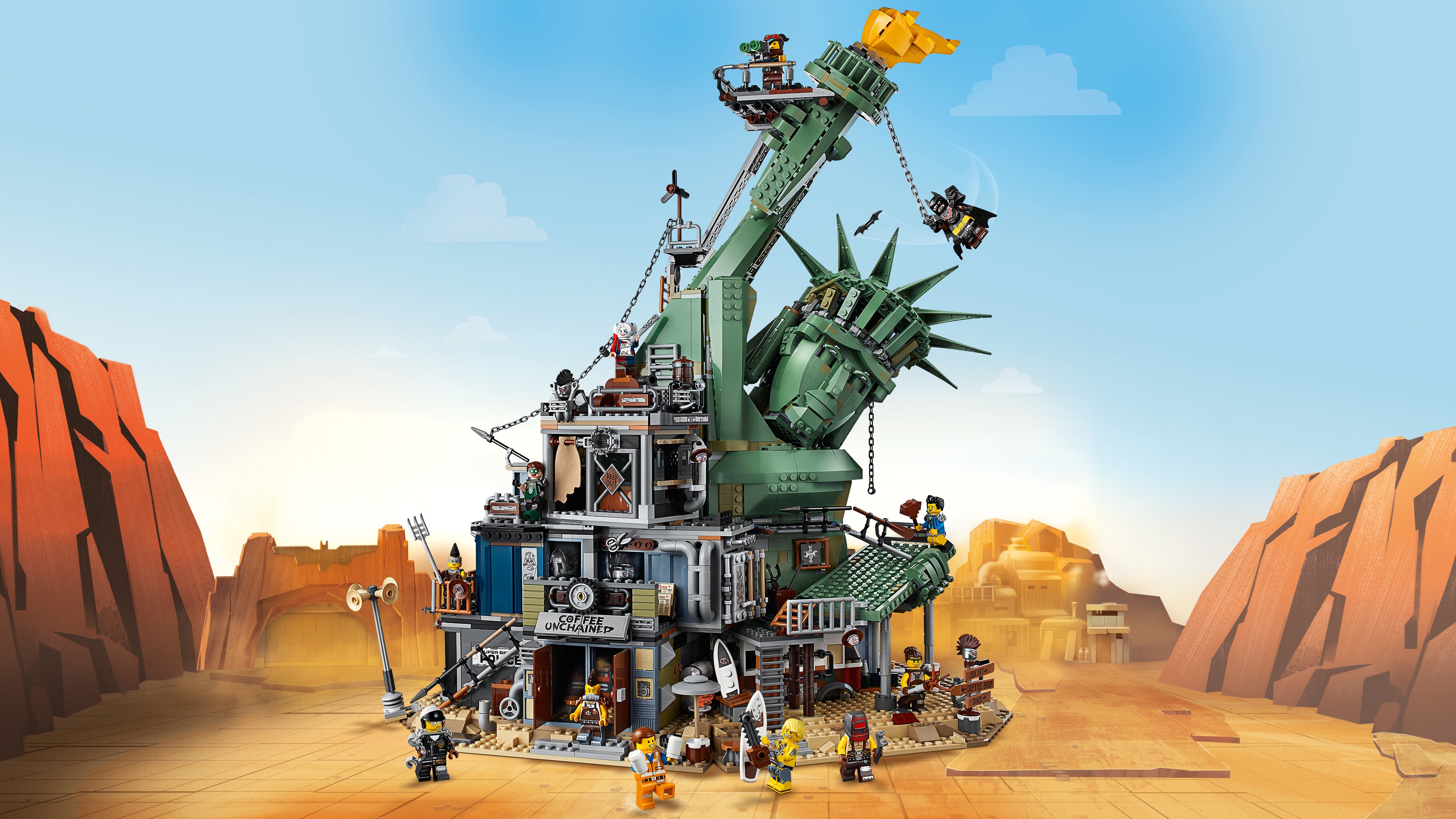 Lego movie 2 statue of liberty on sale