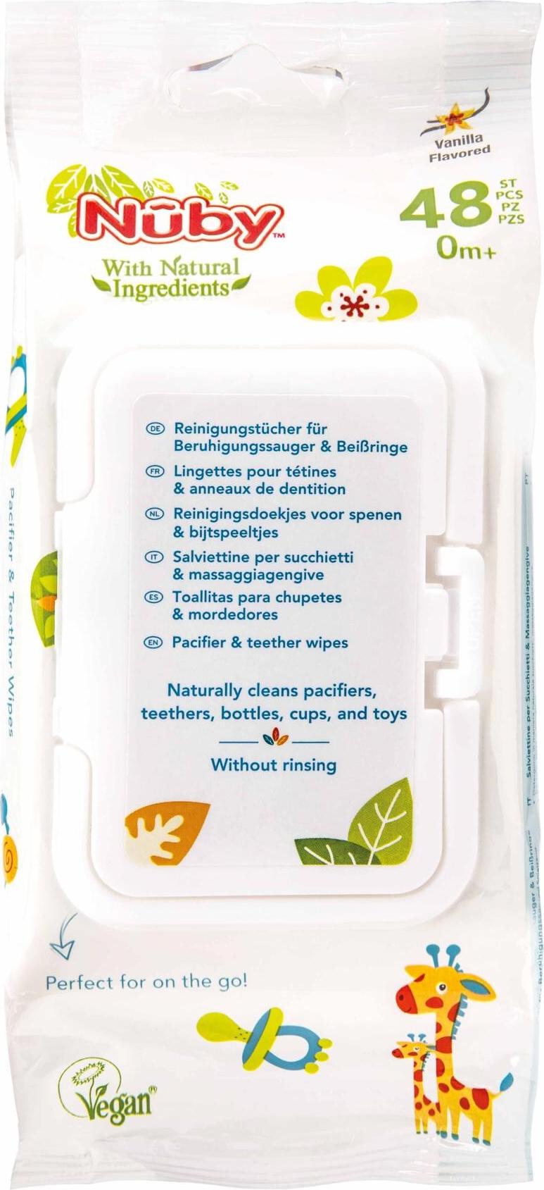 Nuby Wet wipes for dummies and toys 48 x buy at Galaxus