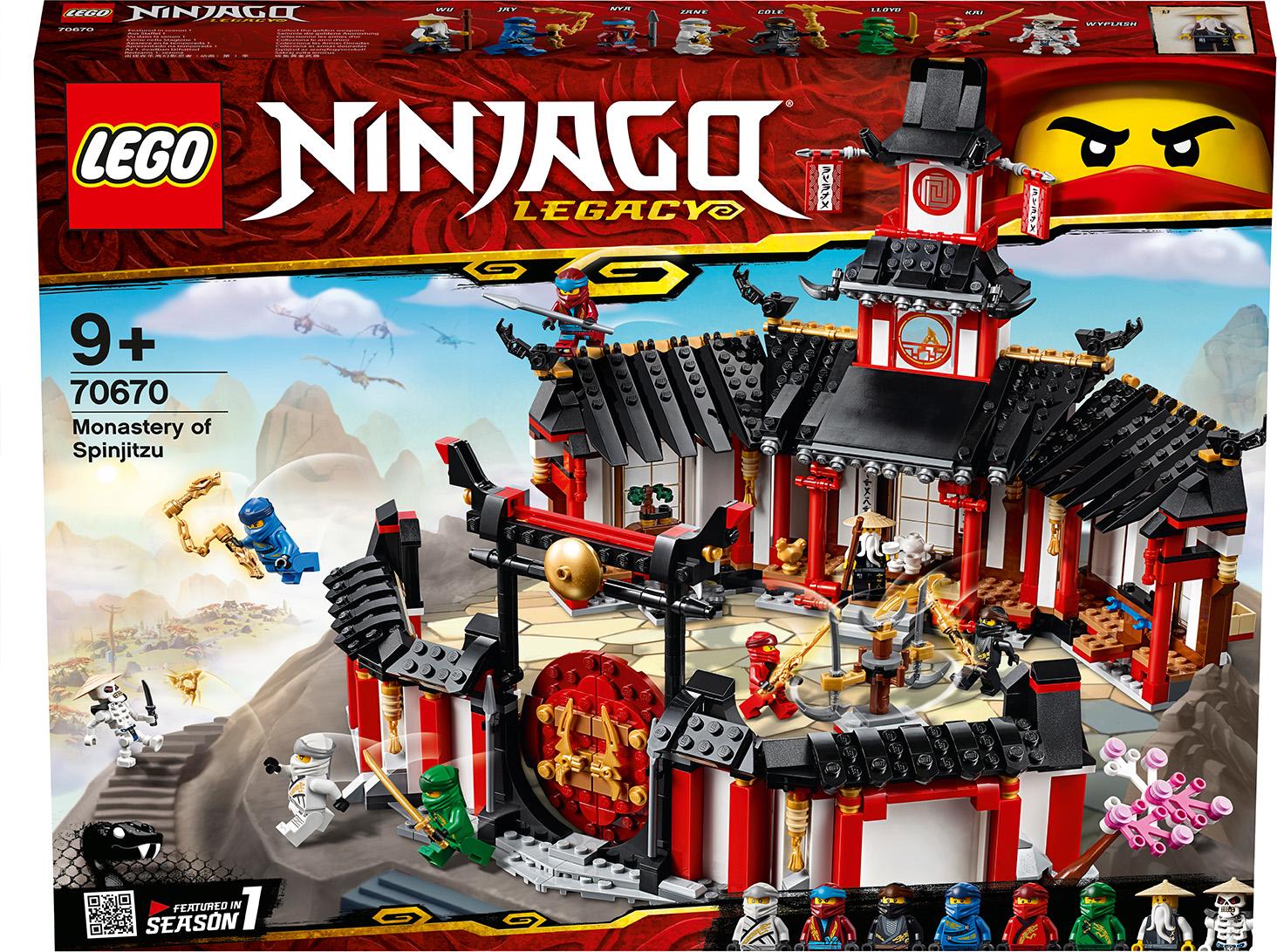 LEGO Monastery of the Spinjitzu 70670 LEGO Ninjago buy at Galaxus