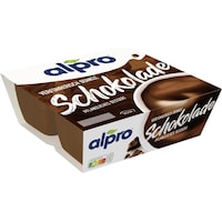 Alpro Soy Dessert Dark Chocolate Fine Tart Vegan 4x125g (1 x 50 cl)