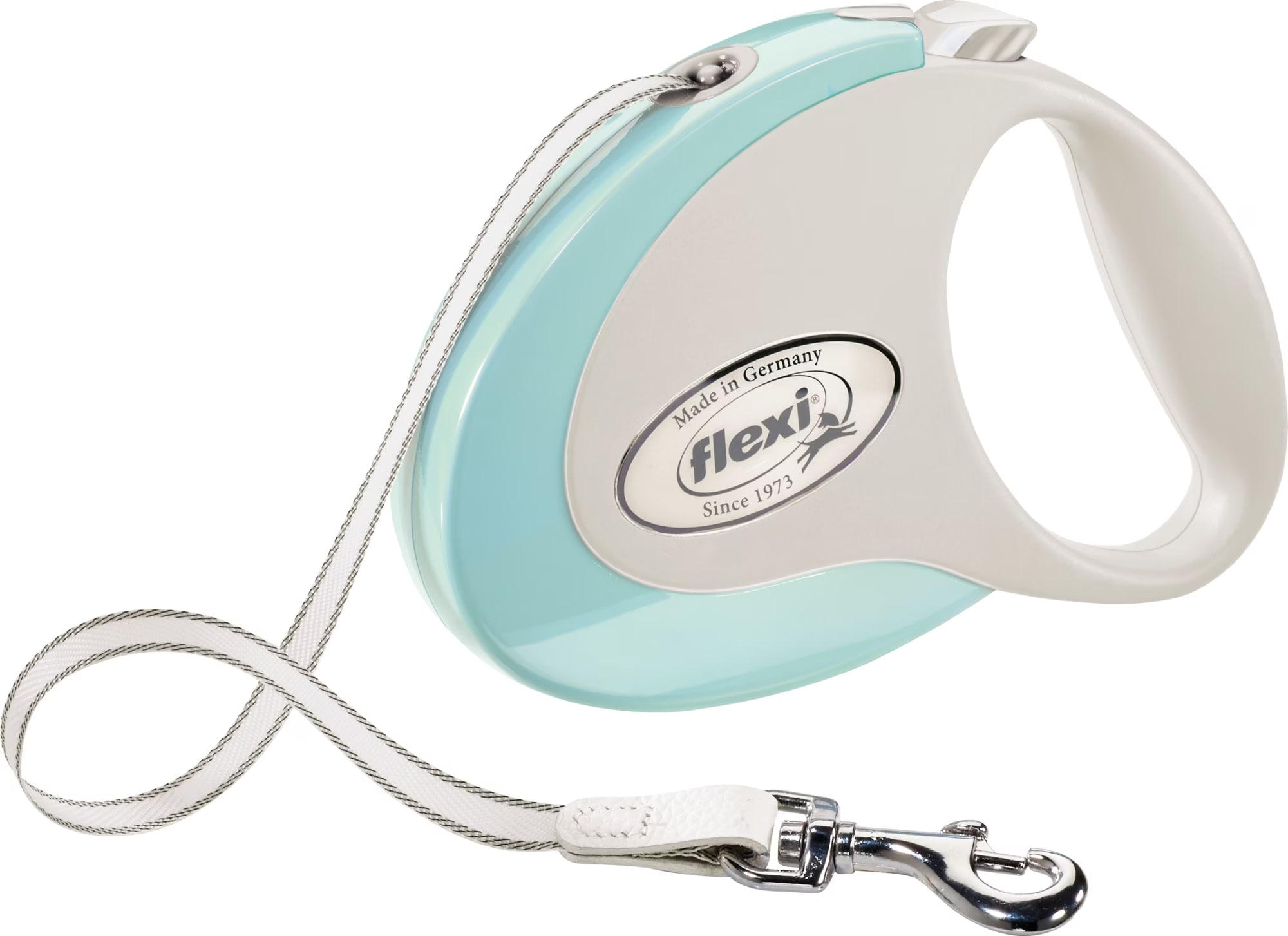 Comparer les prix de Laisse Style M Tape 5m mint Flexi COM-251-MI