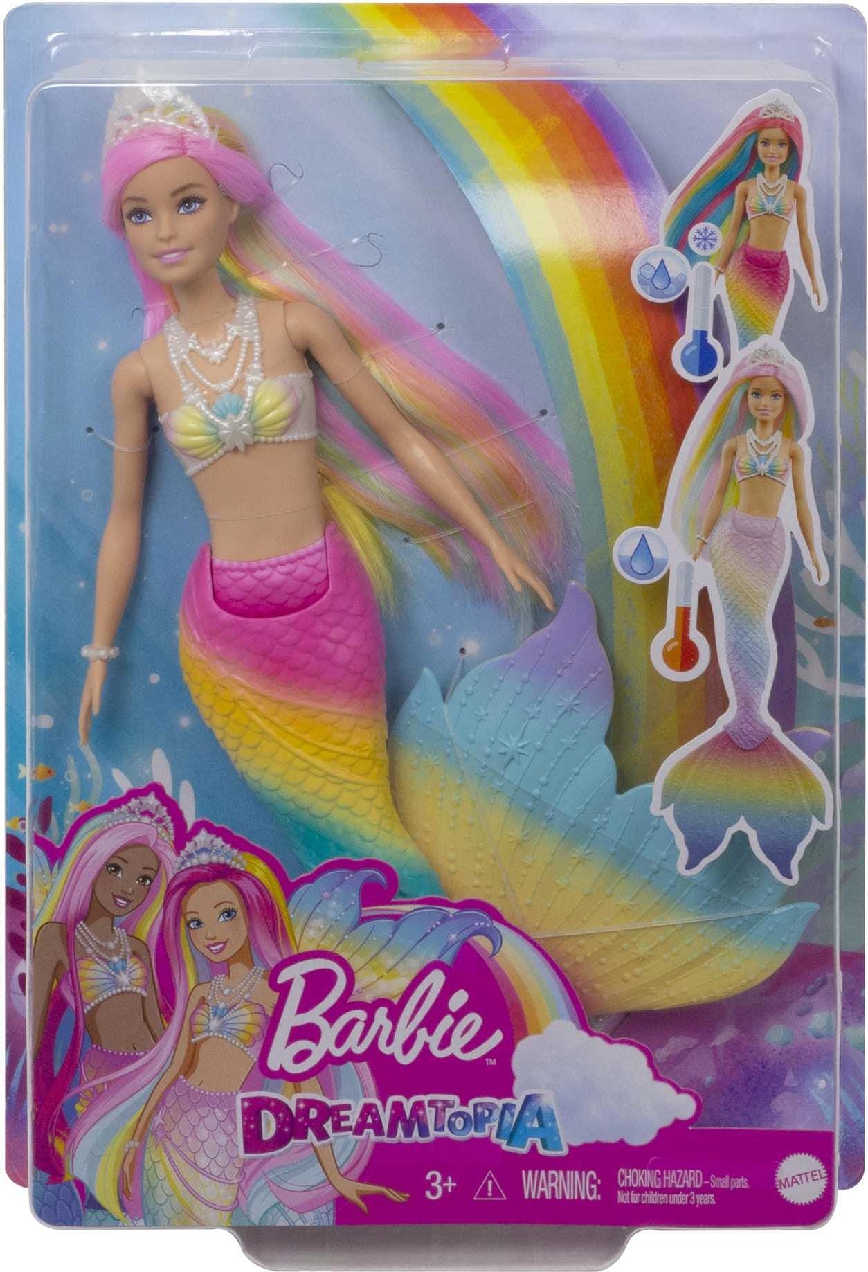 Barbie sirene couleur magique store