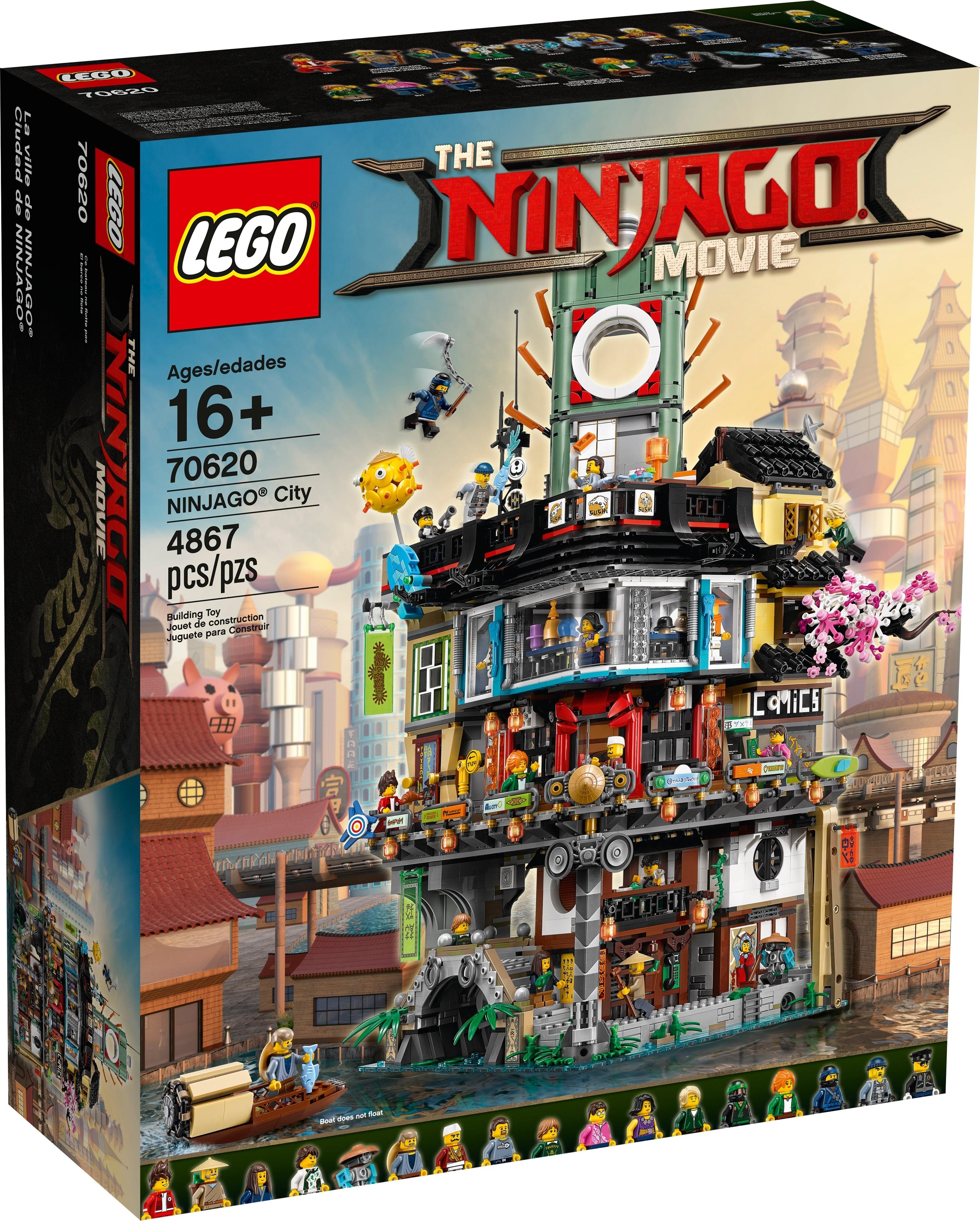 Lego ninjago boat sets clearance