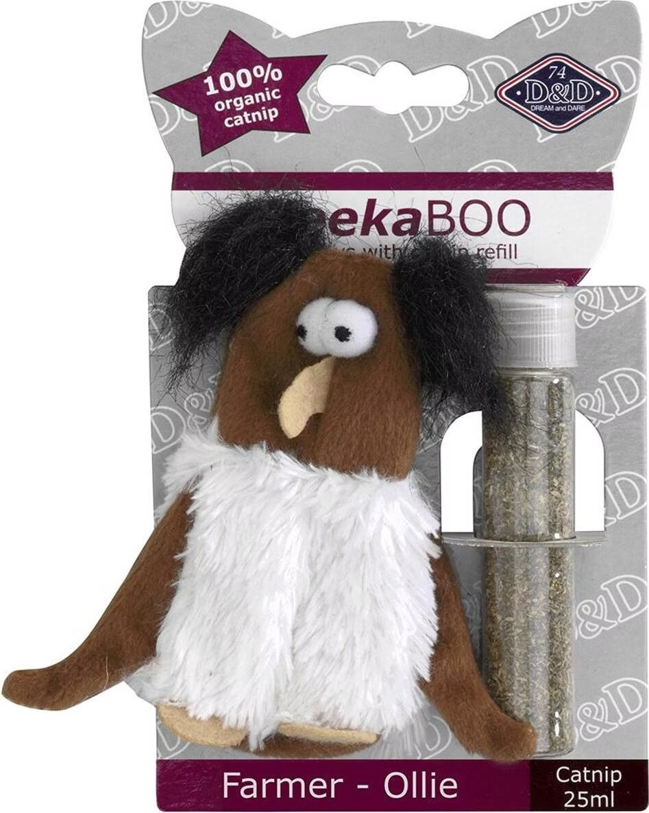 Comparer les prix de EBI D&D Keekaboo Farmer Ollie Catnip, Jouets pour chat