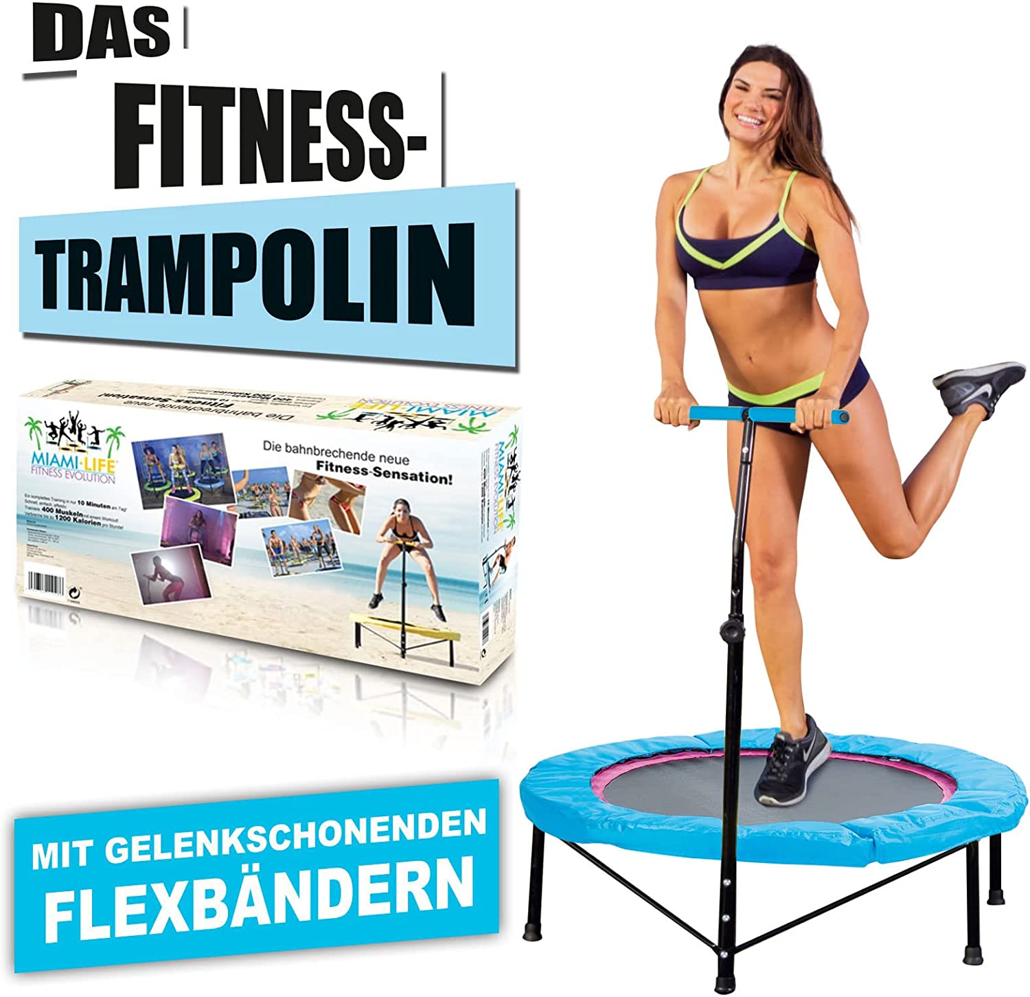Miami Life Fitness Evolution Trampoline de fitness 100 cm Galaxus