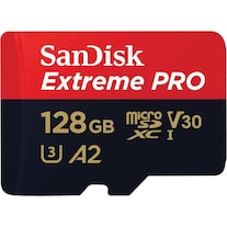 SanDisk Extreme PRO microSDXC (microSDXC, 128 Go, U3, UHS-I)