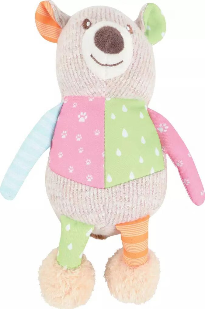 Comparer les prix de Zolux Jouet en peluche avec son Ours en peluche Crazy Jojo, Jouets pour chien