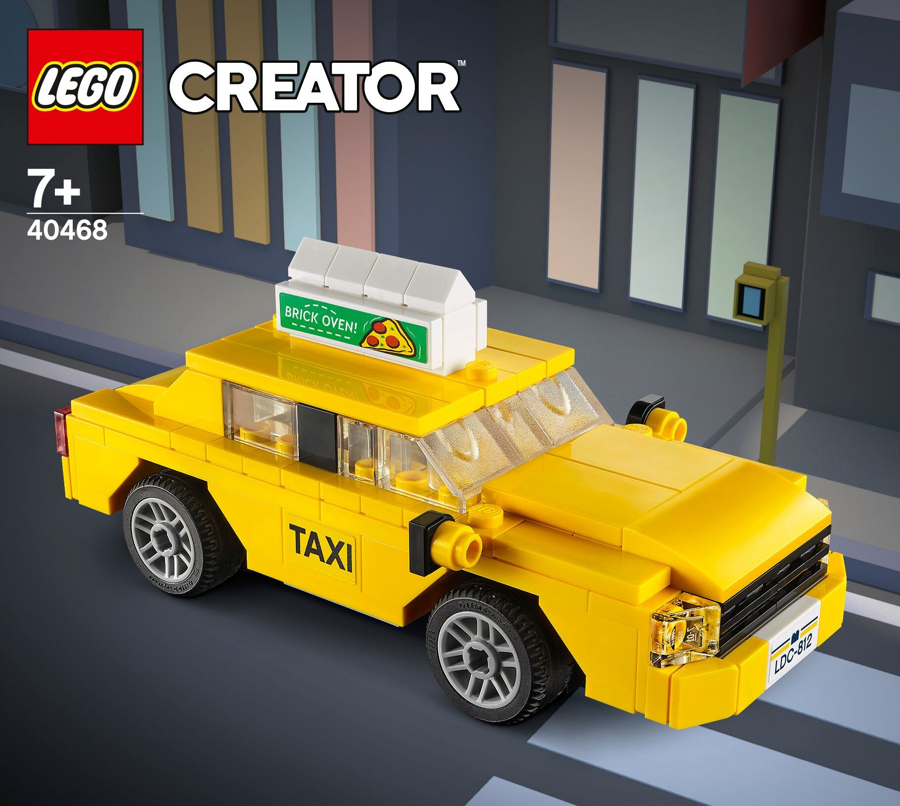 LEGO Yellow Taxi 40468 LEGO Rare Sets buy at Galaxus
