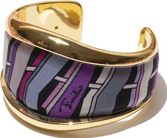 MM33 Bangle happy festoons (Messing Seide) kaufen