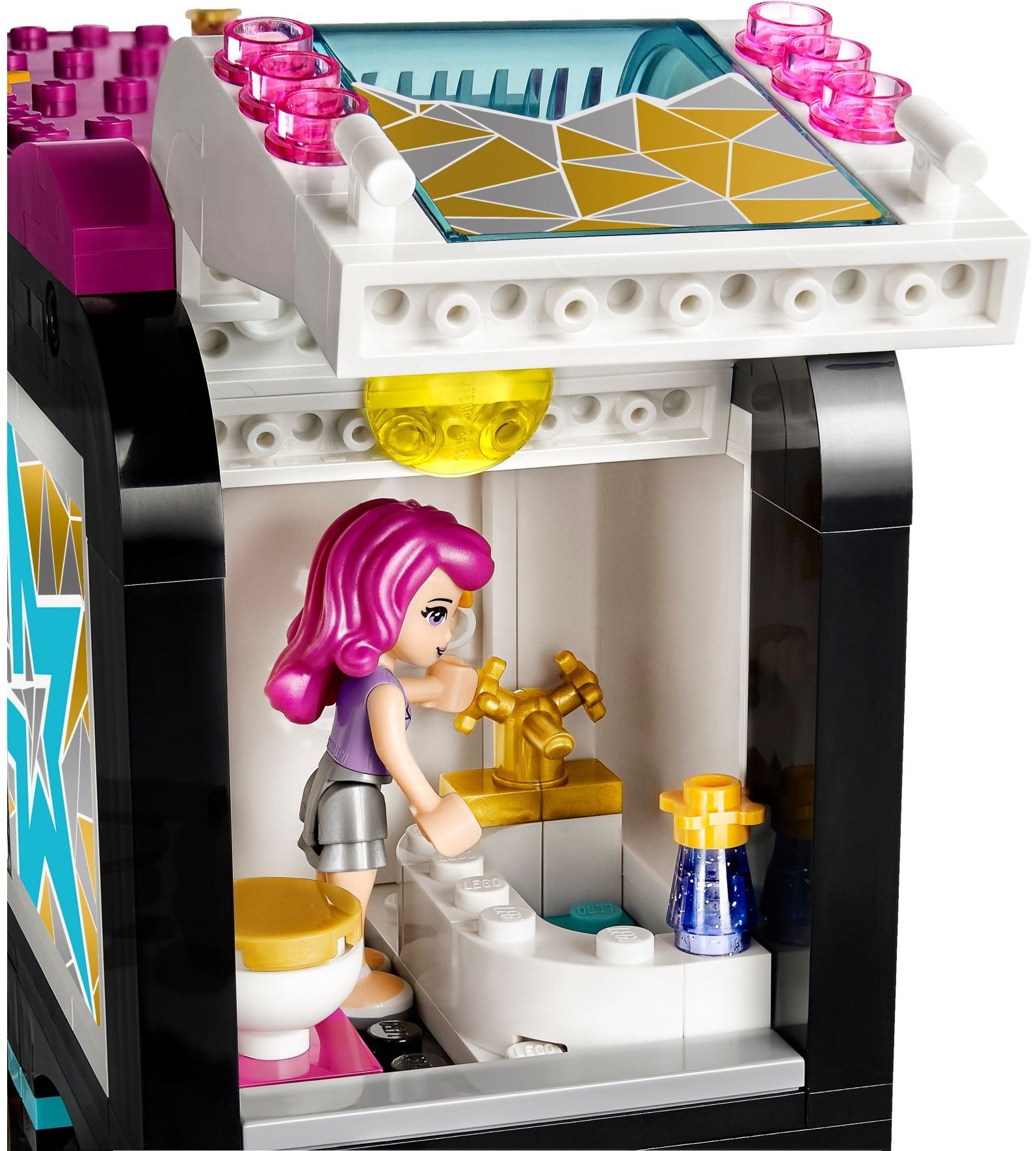 Lego friends bus pop star outlet